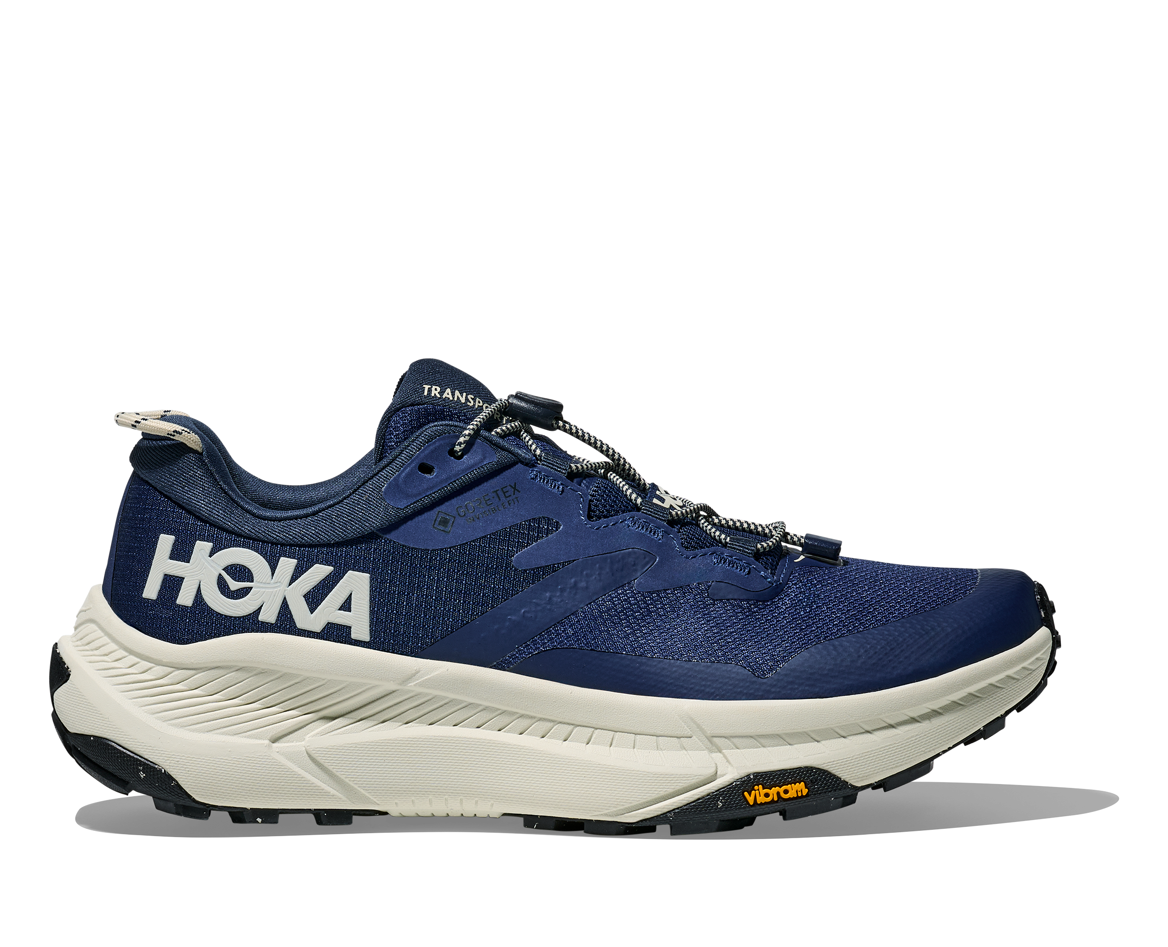 Hoka Men's TRANSPORT GTX MIDNIGHT BLUE / TRUFFLE SALT