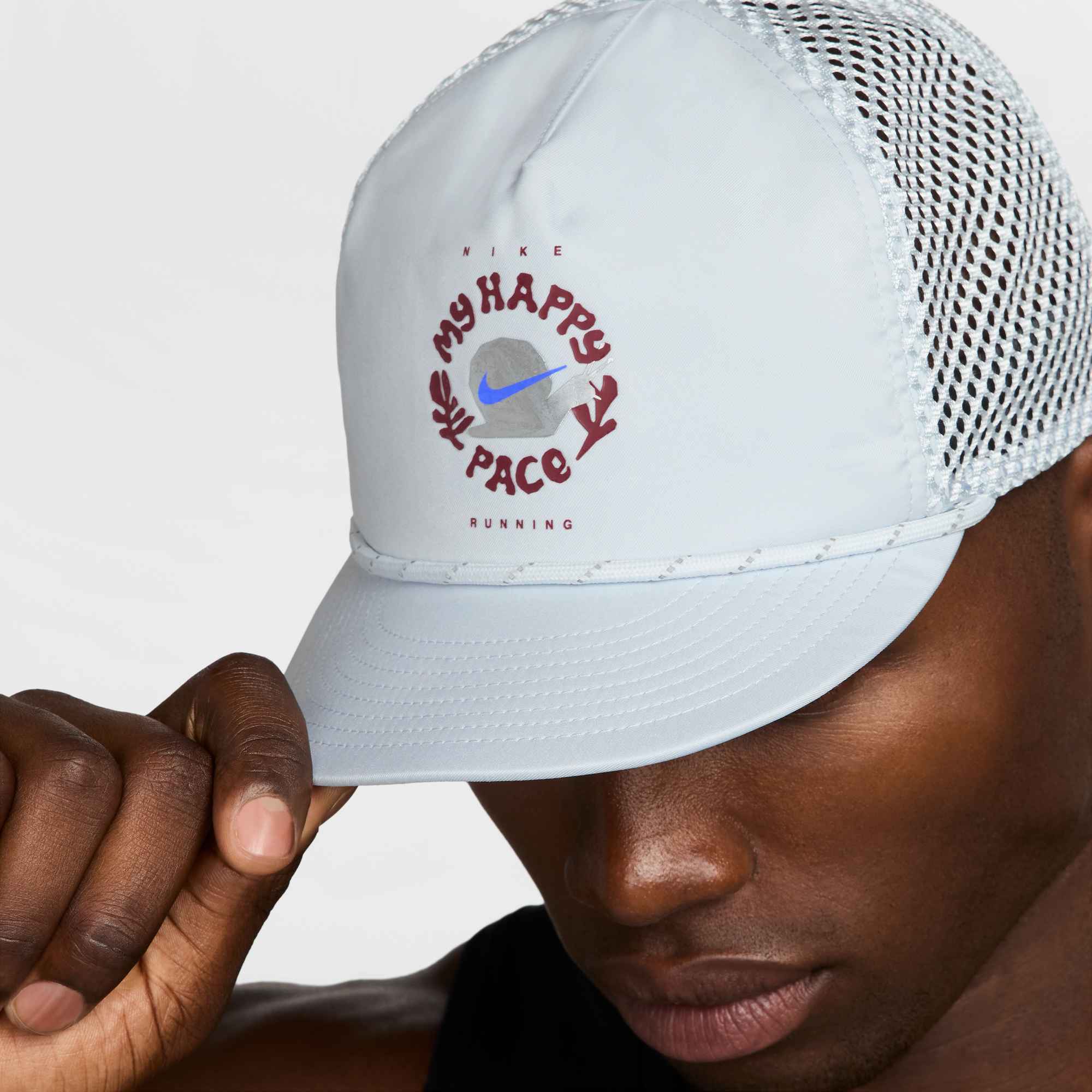 Nike HAPPY PACE CAP WHITE