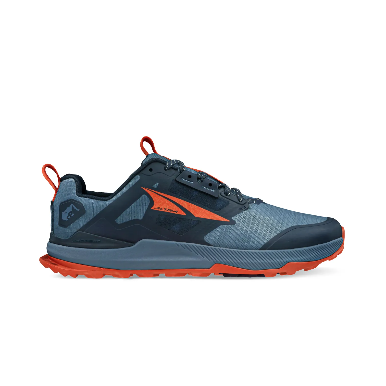 Altra MEN'S LONE PEAK 8 BLUE/ORANGE